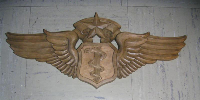 wings aviation plaque